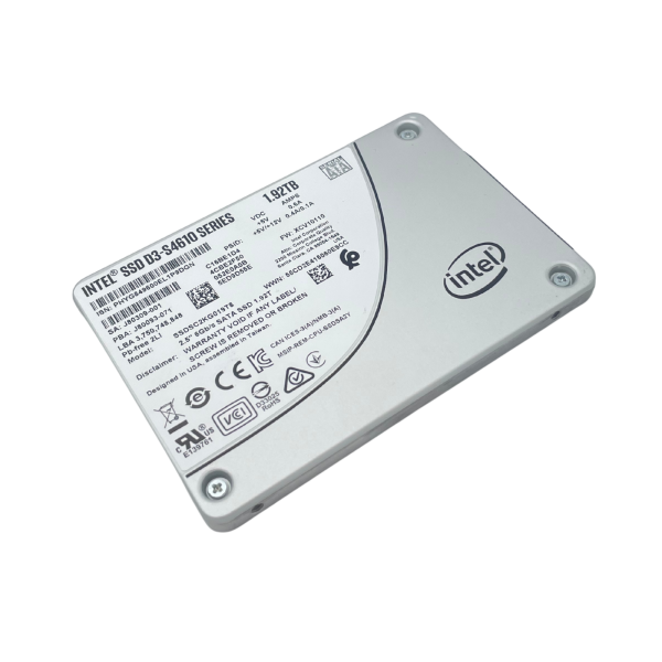 Intel D3-S4610 Series SATA SSD 1,92TB 2.5" SATA III 6Gb/s Enterprise SSD