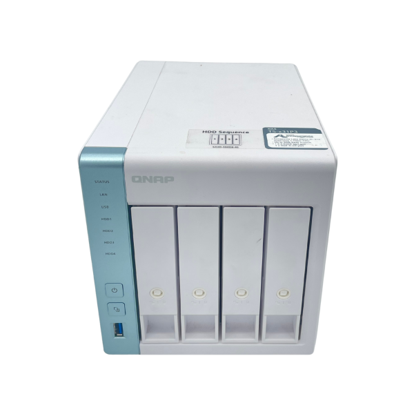 QNAP TS-431P3 4-Bay NAS Quad-Core 1.7GHz 2GB RAM SATA 1x 2,5GbE 1x GbE RJ-45