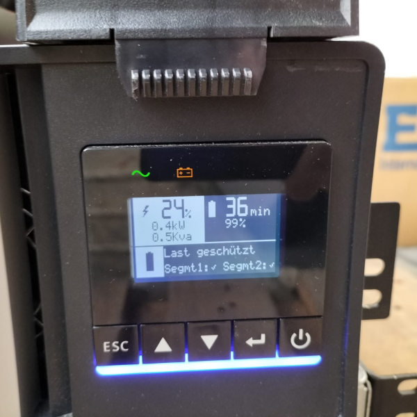 Eaton 5PX 2200i RT3U G2 USV 2200W 2200VA 8x C13 2x C19 LCD Rack 5PX2200IRT3UG2