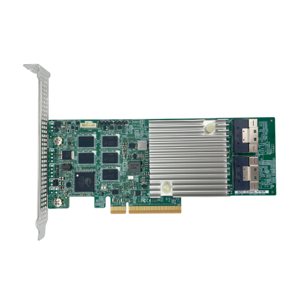 Supermicro AOC-S3916L-H16iR-32DD 16-Port RAID SATA/SAS 12G PCIe Full&Low Profile