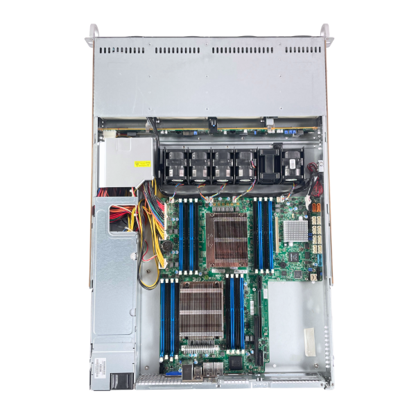Supermicro CSE-815 1U Server X10DRW-i Mainboard 4x3,5 SAS-SATA Backplane Caddys