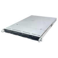 Supermicro CSE-815 1U Server X10DRW-i Mainboard 4x3,5 SAS-SATA Backplane Caddys