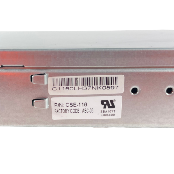 Supermicro CSE-116 Server Chassis 10xSFF X10SRW-F LGA2011-3 2x700W PSU SAS3