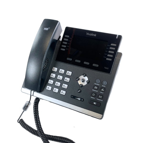 Yealink SIP-T46S IP-Telefon Farbdisplay Gigabit Ethernet 2.0 PoE Ständer  B-Ware