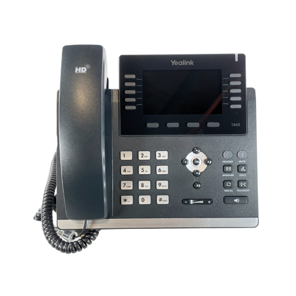 Yealink SIP-T46S IP-Telefon Farbdisplay Gigabit Ethernet 2.0 PoE Ständer  B-Ware