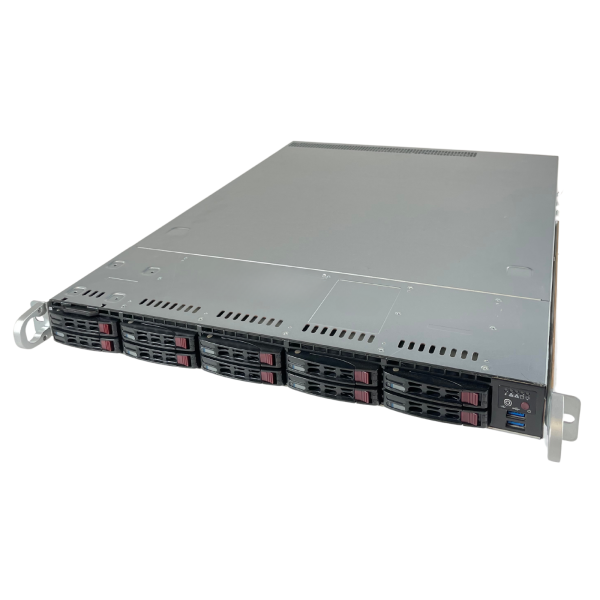 Supermicro CSE-116 1U 10x 2.5" SFF WIO Chassis BPN-SAS3-116A-N2 PWS-504P-1R