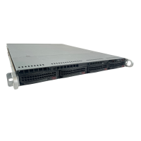Supermicro CSE-815 1U Chassis WIO 4x 3.5" Bays BPN-SAS3-815TQ 2x PWS-504P-1R
