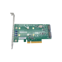 Supermicro AOC-SLG3-2M2 2x NVMe M.2 PCIe 3.0 x8 Full...