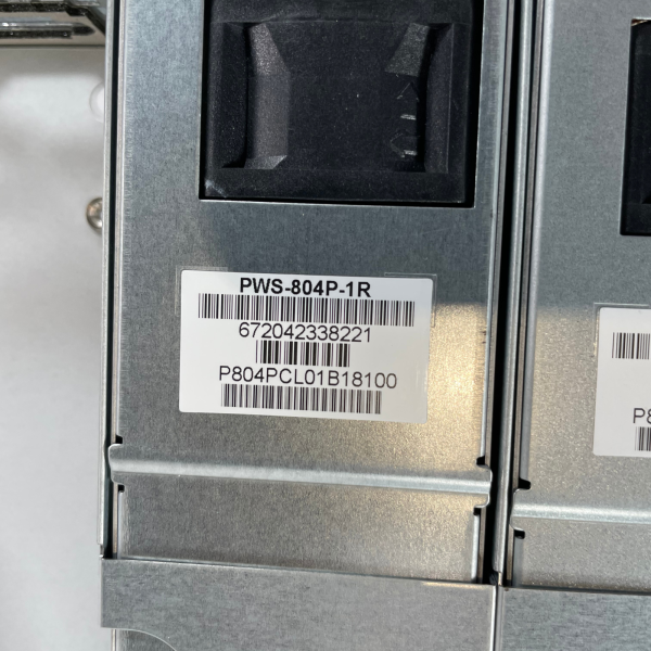 Supermicro CSE-113M 1U Server Chassis 8X2,5" SAS3-113A-N2 800W PWS-804P-1R PSU