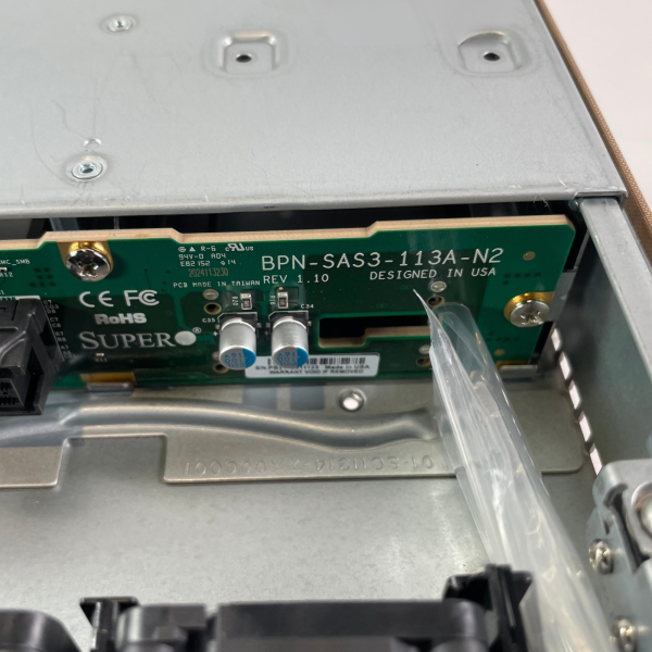 Supermicro CSE-113M 1U Server Chassis 8X2,5" SAS3-113A-N2 800W PWS-804P-1R PSU