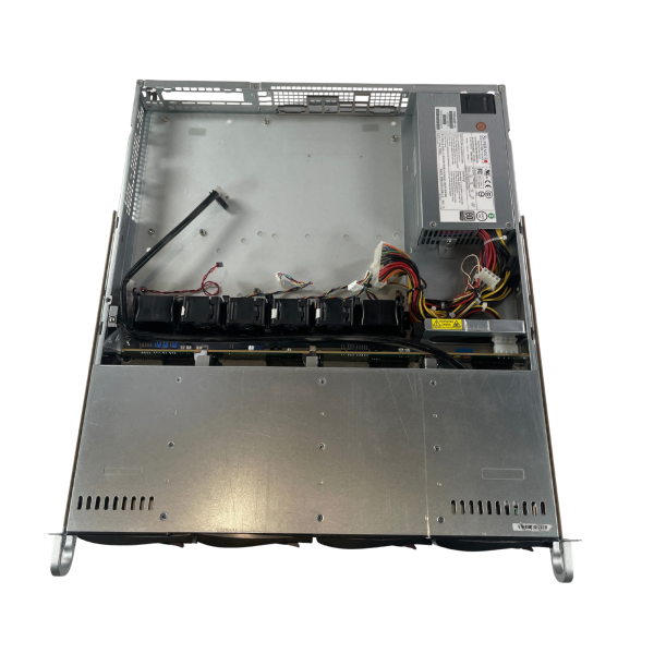 Supermicro CSE-813M 1U Server Chassis 4x 3.5" BPN-SAS3-815TQ 500W PWS-505P-1H PSU