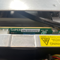 Supermicro CSE-813M 1U Server Chassis 4x 3.5" BPN-SAS3-815TQ 500W PWS-505P-1H PSU