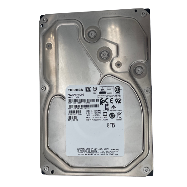 Toshiba MG05ACA800E 8TB 3.5" 7200rpm SATA III HDD 128MB Enterprise Server