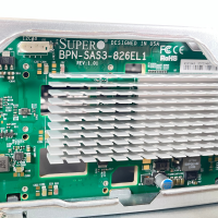 Supermicro CSE-826 2U Server BPN-SAS3-826-EL1 2xPWS-920P-SQ 920W PSU SATA Backplane mit Rear Cage