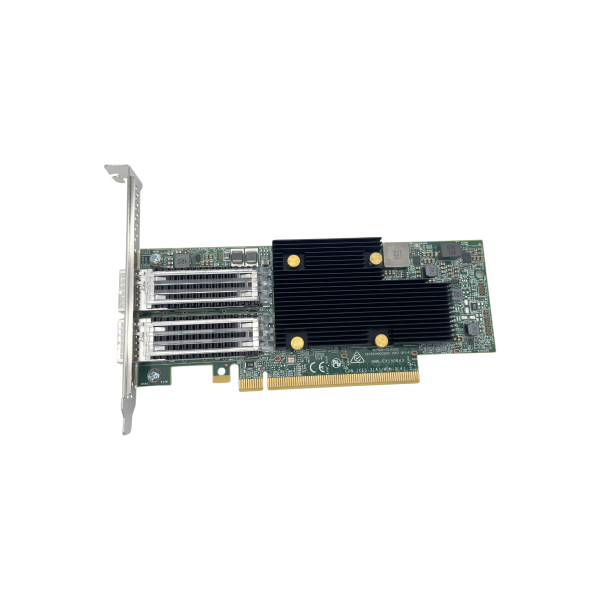Broadcom P2100G Dual-Port 100GbE QSFP56 PCIe 4.0 x16 Server NIC BCM957508
