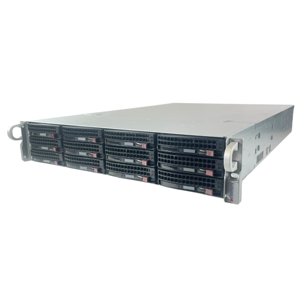 Supermicro CSE-826 2U Server Chassis 12xLFF BPN-SAS2-826-EL1 2xPWS-920P-SQ 920W