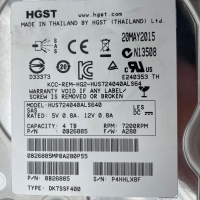 HGST Ultrastar 7K4000 4TB SAS 6Gb/s 3.5" HDD 7200rpm...