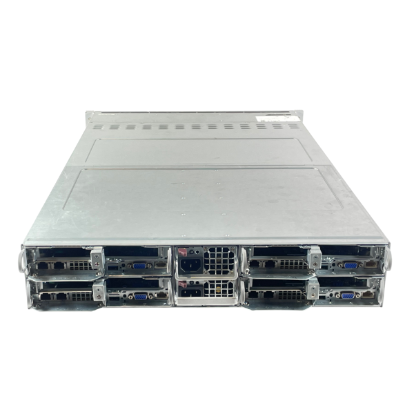 Supermicro 2U Twin2 4-Node Server CSE-217 24x 2.5" X10DRT-P 2x 2000W LGA2011-3
