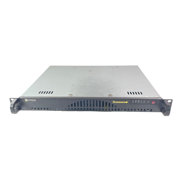 Supermicro 1U Server CSE-512 Atom C2358 8GB RAM 7x LAN A1SRM-LN7F PWS-203-1H