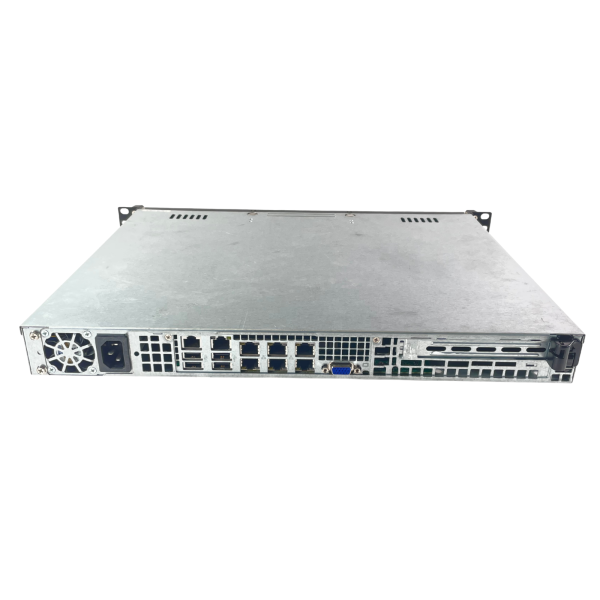 Supermicro 1U Server CSE-512 Atom C2358 8GB RAM 7x LAN A1SRM-LN7F PWS-203-1H