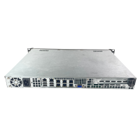 Supermicro 1U Server CSE-512 Atom C2358 8GB RAM 7x LAN A1SRM-LN7F PWS-203-1H