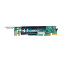 Supermicro RSC-W-68 Rev 1.00 1U WIO LHS Riser Card PCIe x16 + x8 mit Cage