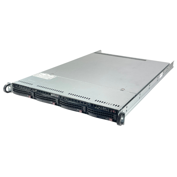 Supermicro CSE-815 1U Server X11SSW-4TF 4x 3.5" NVMe 2x 10G-T 2x SFP+ 2x 500W