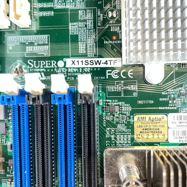 Supermicro CSE-815 1U Server X11SSW-4TF 4x 3.5" NVMe 2x 10G-T 2x SFP+ 2x 500W