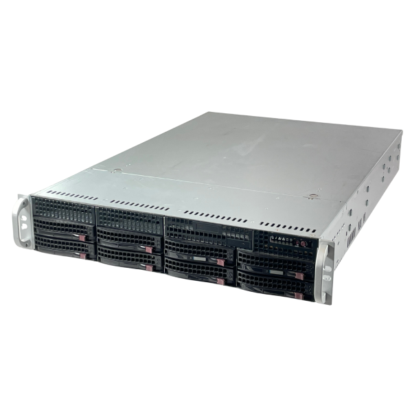 Supermicro 2U CSE-825 WIO Server Chassis 8x 3.5" SAS/SATA BPN-SAS-825TQ 2x 740W