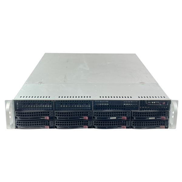 Supermicro 2U CSE-825 WIO Server Chassis 8x 3.5" SAS/SATA BPN-SAS-825TQ 2x 740W