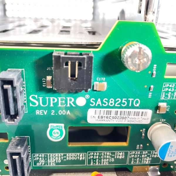 Supermicro 2U CSE-825 WIO Server Chassis 8x 3.5" SAS/SATA BPN-SAS-825TQ 2x 740W