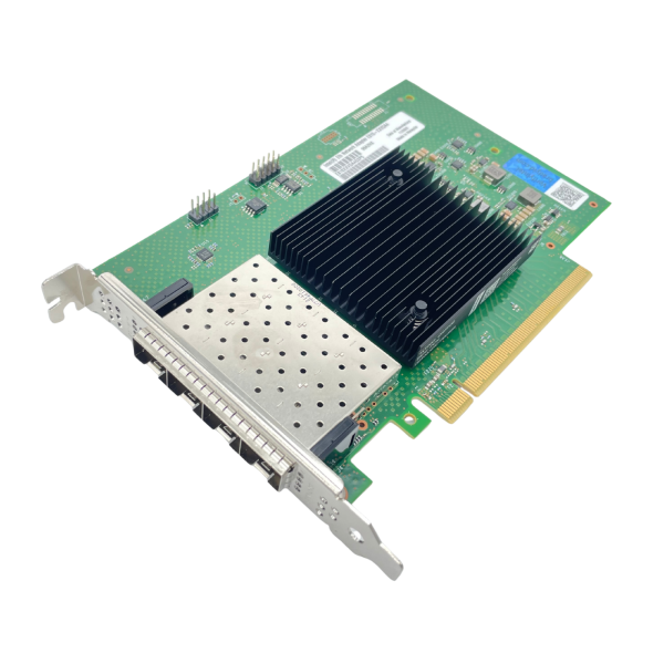 Intel E810-XXVDA4 25Gb 25GBe SFP28 Quad Port Server Adapter NIC PCIe x16 4.0 Full Profile