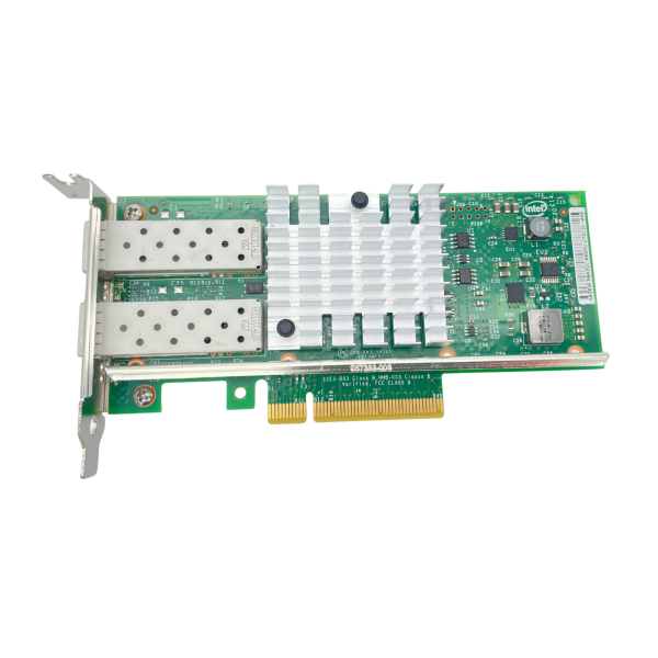 Dell Intel X520-DA2 Dual Port 10GbE SFP+ PCIe x8 Server NIC 942V6 Low Profile