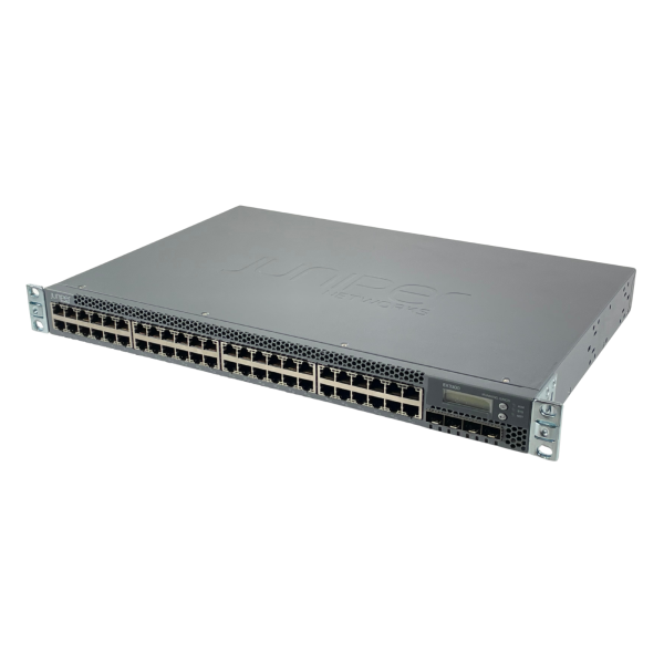 Juniper EX3300 48-Port 10/100/1000BaseT 4x SFP+ 1/10G Uplink-Ports Rev 7/E