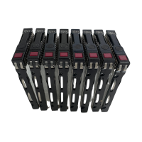 8x HP 651687-001 2,5" SFF SAS SATA Hot-Swap HDD...