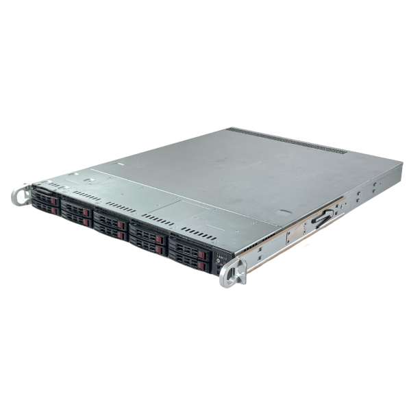 Supermicro CSE-116 1U Server 10xSFF SAS3 NVMe  EPYC SP3 H12SSW-iNR 2xPWS-706P-1R