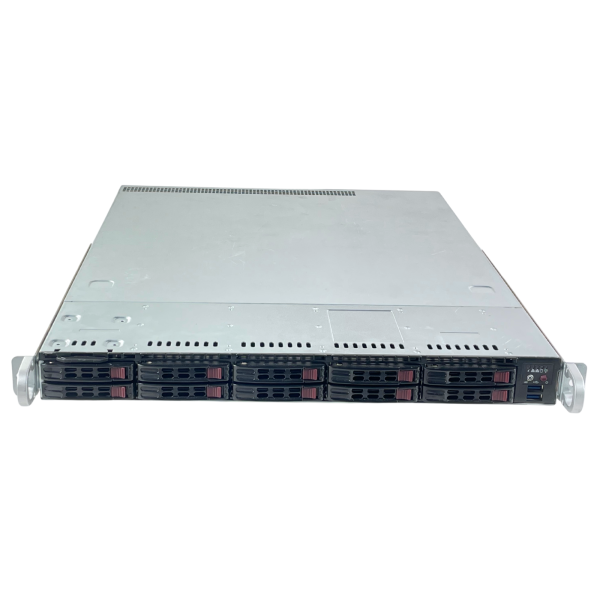 Supermicro CSE-116 1U Server 10xSFF SAS3 NVMe  EPYC SP3 H12SSW-iNR 2xPWS-706P-1R