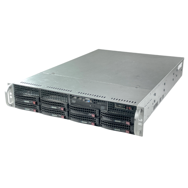 Supermicro CSE-825 2U Server Chassis 8x 3.5" BPN-SAS-825TQ 1x PWS-561-18 PSU