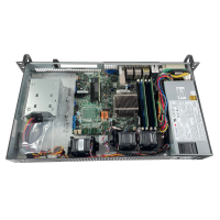 Supermicro CSE-505 X10SDV-TP8F 1U Server Xeon D-1518 2x8GB DDR4 ECC 2x10G SFP+