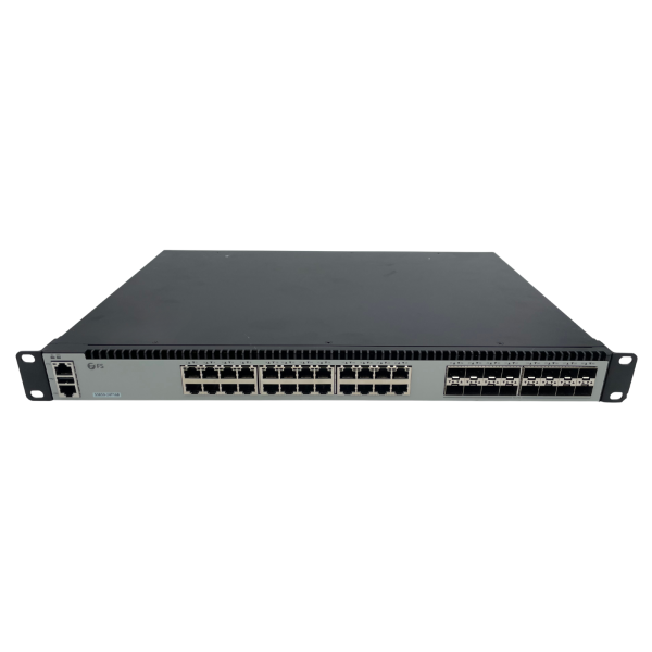 FS S5850-24T16B L3 Switch 24x1G RJ45 16x25G SFP28 MLAG Fully Managed Switch