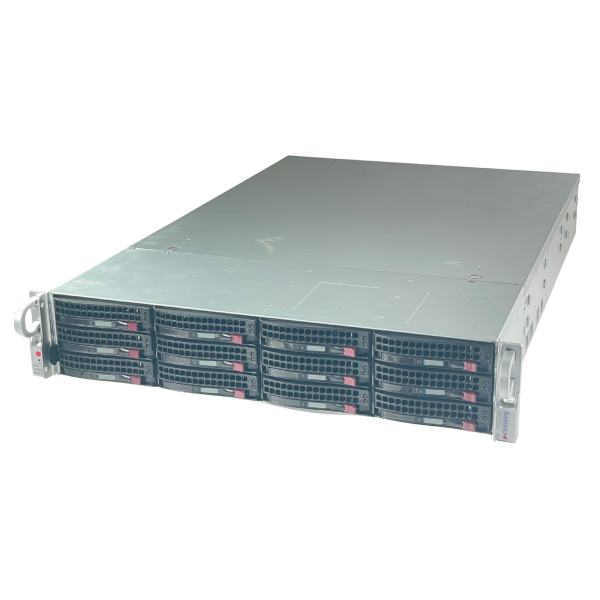 Supermicro CSE-826 2U Server Chassis 12xLFF BPN-SAS3-826-EL1-N4 2xPWS-1K23A-1R