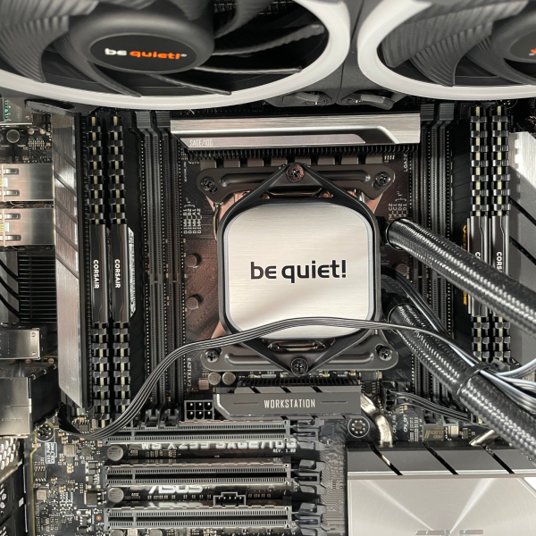 BeQuiet Workstation Silent Base 601 i9-10900X 3,7 GHz 64GB DDR4 500GB NVMe SSD