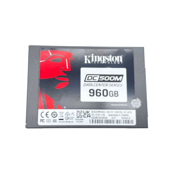 Kingston DC500M 960GB 2,5" SATA III Enterprise SSD Mixed Use SEDC500M/960G