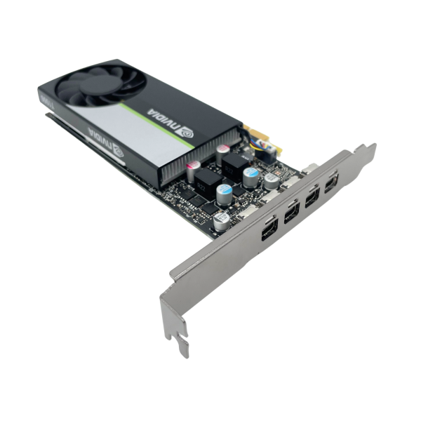NVIDIA T1000 4GB GDDR6 Grafikkarte Full Profile 4x mDP Turing Workstation GPU