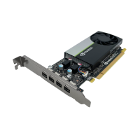 NVIDIA T1000 4GB GDDR6 Grafikkarte Full Profile 4x mDP...