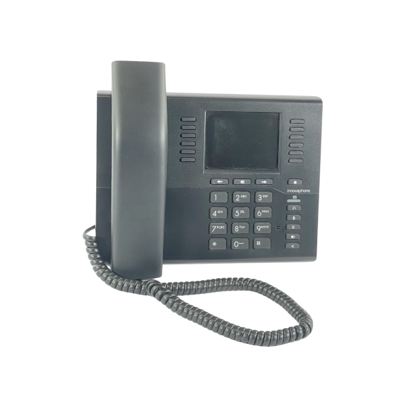 Innovaphone IP112 VoIP SIP Tischtelefon 2x RJ45 PoE LCD Display