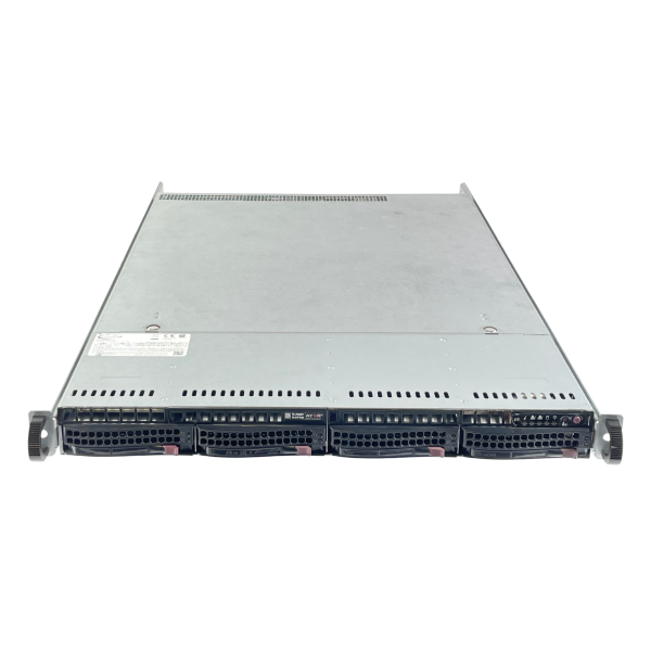 Supermicro CSE-815 1U WIO Server Chassis 4x3,5" BPN-SAS3-815TQ 2x PWS-504P-1R