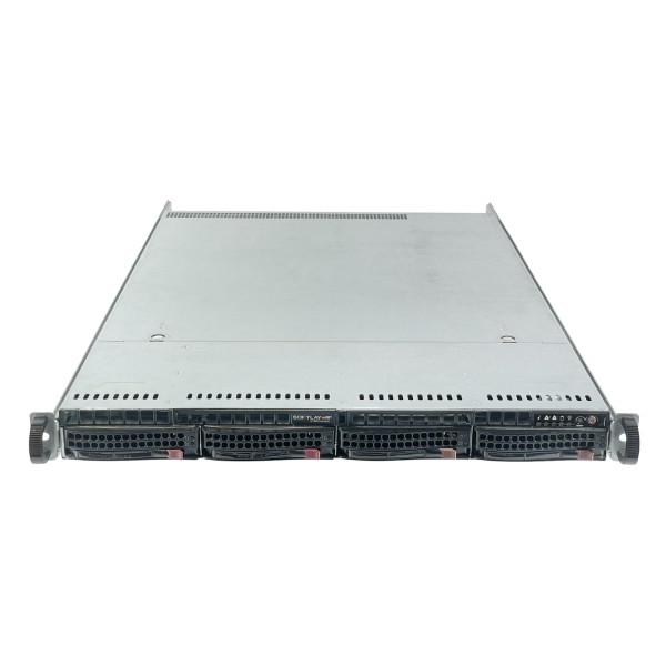 Supermicro CSE-815 1U Server Chassis 4x3,5" BPN-SAS-815TQ 2x PWS-504P-1R