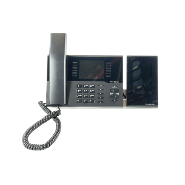 Innovaphone IP222 VoIP Telefon + IP2X2-X Touchscreen Beistellmodul Set