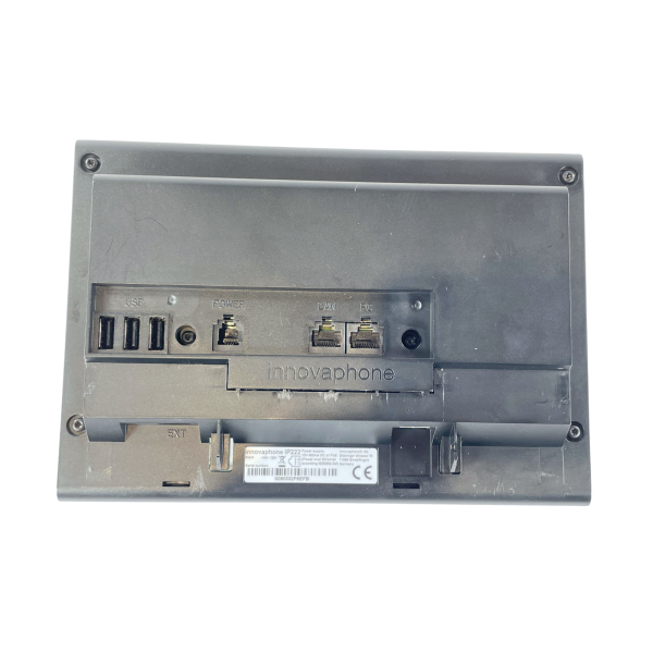 Innovaphone IP222 VoIP Telefon + IP2X2-X Touchscreen Beistellmodul Set